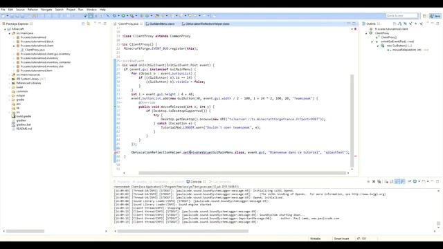 Tutoriel Minecraft Forge GuiMainMenu - SCAREX смотреть онлайн