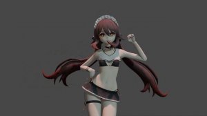 [MMD Genshin] Hutao Nude Dance