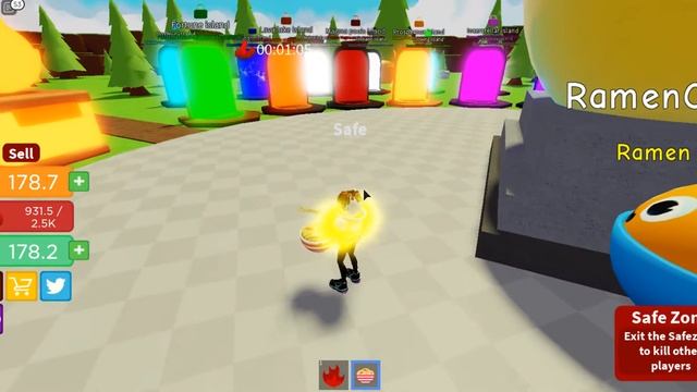 ?Симулятор МАКАРОН | МАКАРОШЕК | ЛАПШИ Роблокс + КОДЫ. Ramen Simulator Roblox + CODES? смотреть онлайн