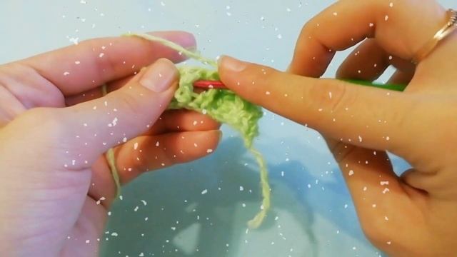Узор "Резинка". Мастер-класс как связать обычную резинку крючком. смотреть онлайн