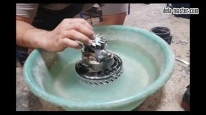 Очистка и обслуживание двигателя пылесоса Дела Мастер