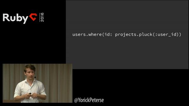 RubyC 2016 Yorick Peterse Making GitLab Faster смотреть онлайн
