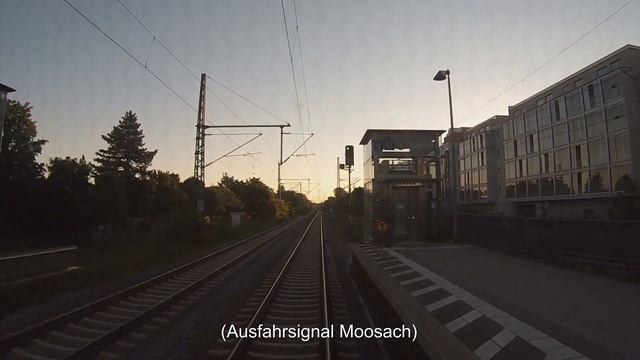 Führerstandsmitfahrt: S1 Mü.-Steinhausen - München Ost - Freising (Juni 2021) смотреть онлайн