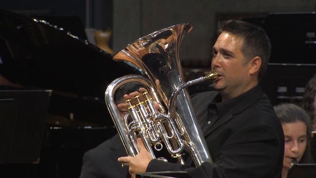 UNT Wind Symphony: Edward Gregson - Euphonium Concerto (2018/2020)