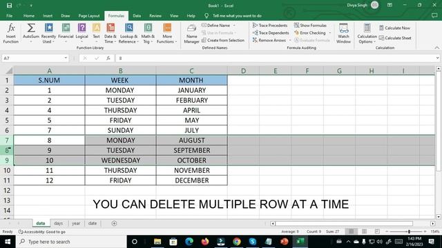 How to Delete Rows in Excel смотреть онлайн