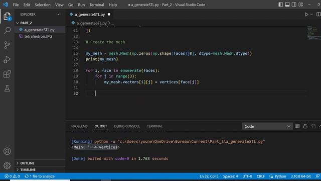 STL Viewer in Python - Part 2 || the STL File смотреть онлайн