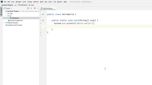 Saying "Hello" To Java - The Complete Java Developer Course смотреть онлайн