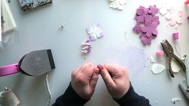 Easy Foamiran Flower - Dailies with Anna смотреть онлайн