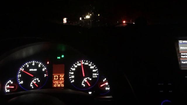 INFINITI QX56/ Расход топлива по трассе. смотреть онлайн