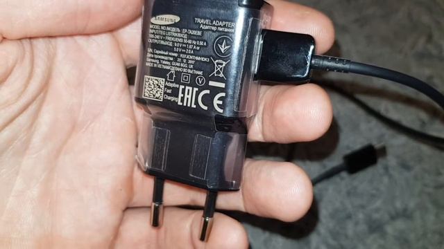 ЗАРЯДНОЕ УСТРОЙСТВО SAMSUNG EP-TA20 (FAST CHARGER) ADAPTOR+TYPE-C CABLE, BLACK, (EP-TA20EBECGRU) смотреть онлайн