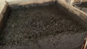 Выборка биогумуса из бурта. Разведение красного калифорнийского червя и производство биогумуса.