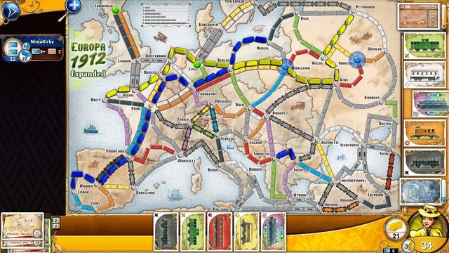 Ticket to Ride - Episode 4 - Europe 1912 смотреть онлайн