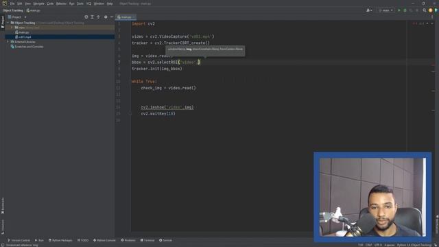 Rastreamento de Objetos com Opencv e CSRT (Object Tracking) смотреть онлайн