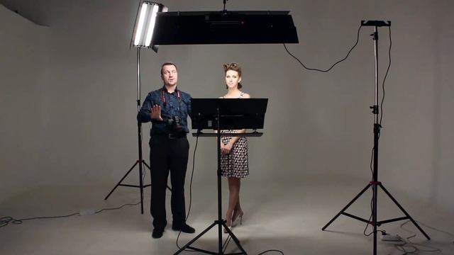 Фотографируем портрет с постоянным светом RED DEVIL смотреть онлайн