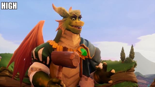 Spyro Reignited Trilogy | PC Graphics Settings | High vs Low смотреть онлайн