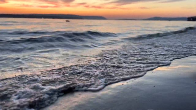 Самара Красивый вечерний закат над Волгой смотреть онлайн