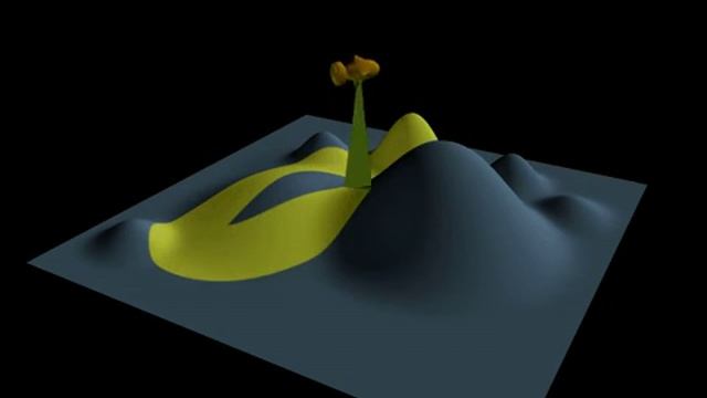 Painting a variable width path on a surface. смотреть онлайн