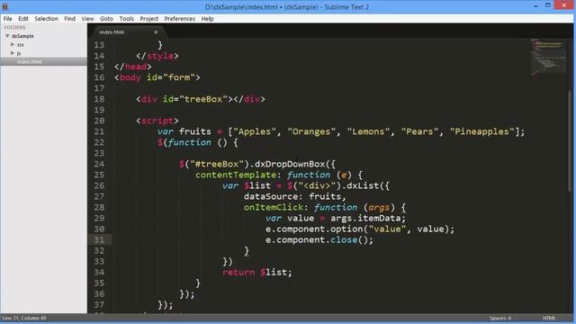 DevExtreme: Getting Started with the HTML5 DropDown смотреть онлайн