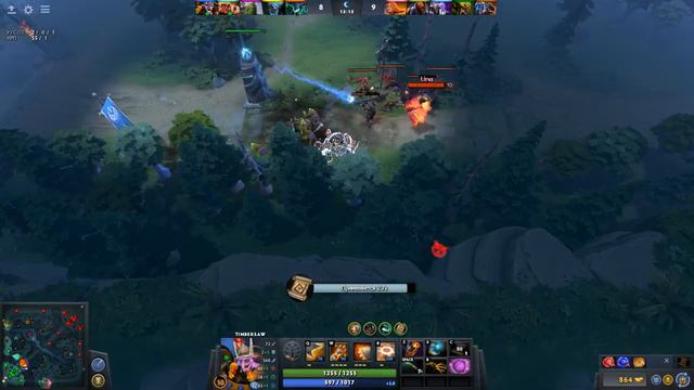 Timbersaw DOTA 2 как нужно тащить в пабчике . смотреть онлайн