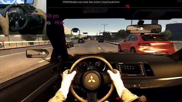 Assetto Corsa- Lancer Evo X Varis- Shutoko - Game play Logitech g920 #assettocorsa #steeringwheel смотреть онлайн