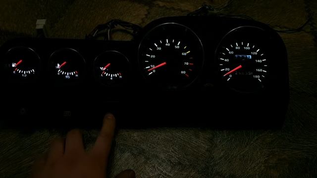 Подсветка щитка приборов ВАЗ 2106 НА светодиодных модулях смотреть онлайн
