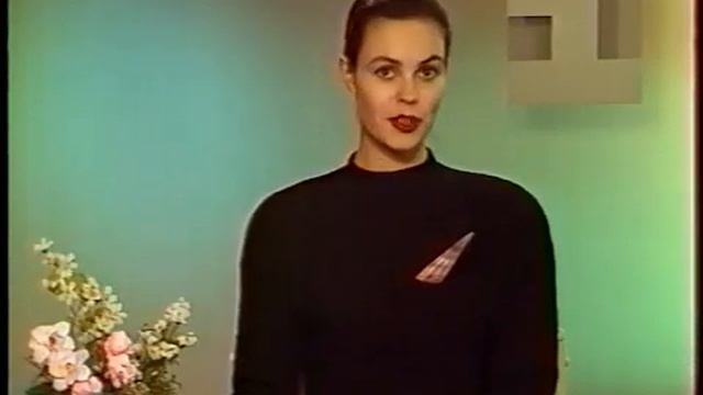 статичная заставка и диктор Екатерина Андреева 1 канал останкино (1992) смотреть онлайн