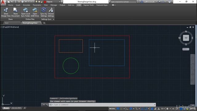 015 Sharing design views from AutoCAD смотреть онлайн