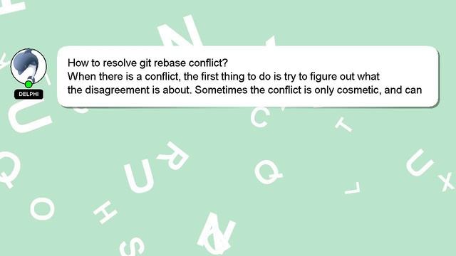 How to resolve git rebase conflict? смотреть онлайн