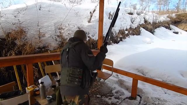 Тест патронов 12 калибра 1991 года выпуска