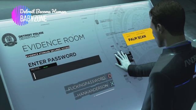 Connor Trying Hard To Find Hank's F#cking Password - Detroit Become Human смотреть онлайн
