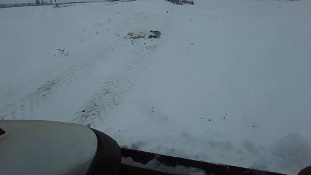 УРАГАНЕМ НА VALTRA ЧИСТКА СНЕГА