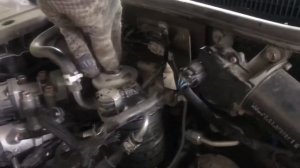 Pajero 4 3.2 d замена топливного фильтра загорелась лампа воды #паджеро