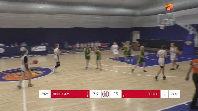 МСССУ 4-2 - СШОР "Тимирязевская" смотреть онлайн