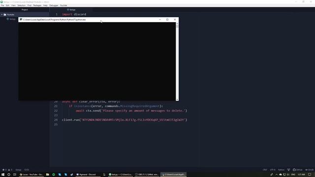 Python: Making a Discord bot (Part 10: Errors) смотреть онлайн