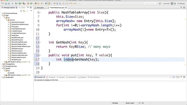 16- Implement Hash-Table in Java смотреть онлайн