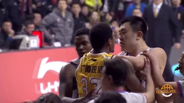 China Basketball Fights | CBA 2014-15 | Chinese Basketball Association Brawls