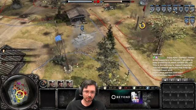 Artillery Is A GO! 2v2 - Company of Heroes 2 (CoH2) смотреть онлайн