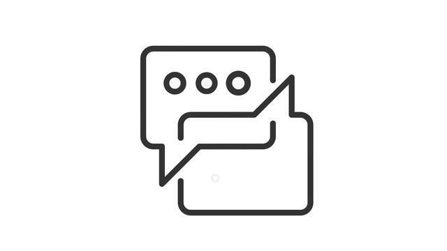 Animated e-mailing linear icon смотреть онлайн