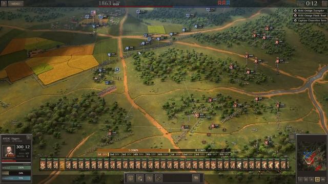 CHANCELLORSVILLE (1) - Ultimate General Civil War - No Infantry Campaign - CSA 25 смотреть онлайн