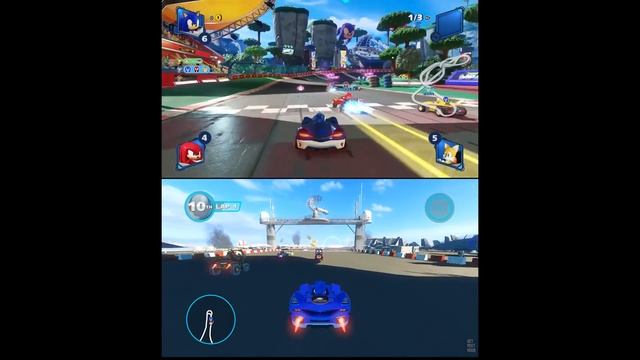 Team Sonic Racing vs Sonic & All-Stars Racing Transformed - Graphics/Gameplay Comparison (60ᶠᵖˢ) ✔ смотреть онлайн