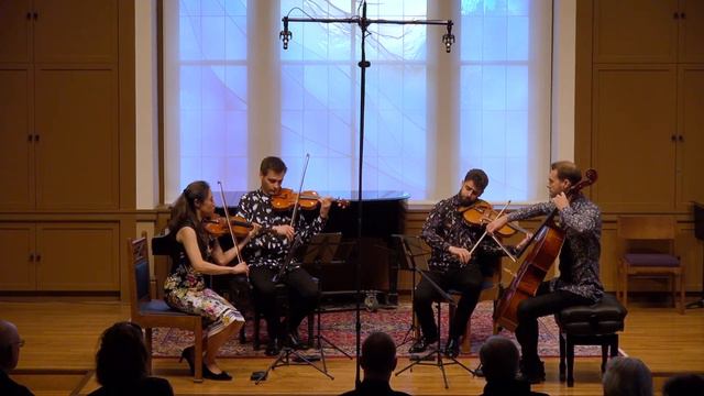 Grażya Bacewicz: String Quartet No. 4, Movement I. Andante - Allegro moderato - Tesla Quartet смотреть онлайн