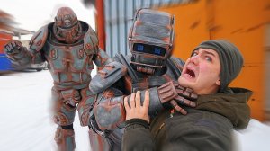 Робот оказался предателем, когда мы расставили ловушки!