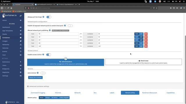 Pi-Hole on OpenMediaVault with Docker and Portainer by Easy Way смотреть онлайн