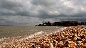 Азовское море в марте, релакс Таганрогский залив, Должанская