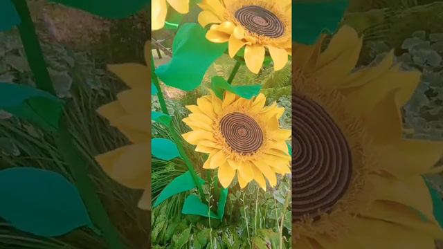 Подсолнухи из фоамирана 🌞 смотреть онлайн