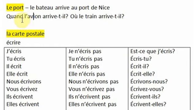 французский язык le nouveau taxi 1 урок 12 часть 1 смотреть онлайн