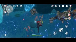 Мировое задание В горах растопить замерзшие фрагменты Genshin impact