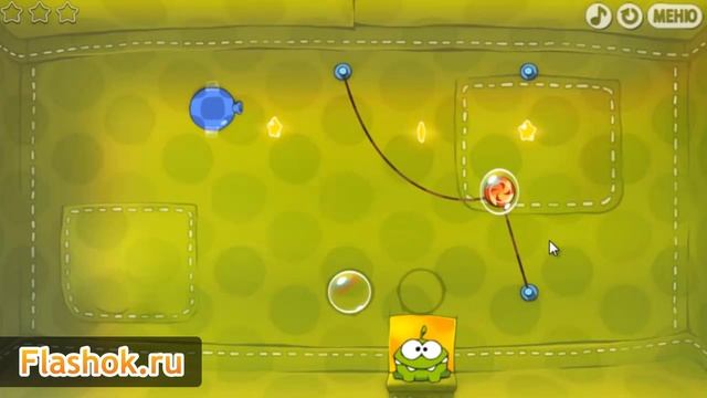 Flashok ru: онлайн игра Cut The Rope - 2. Тканевая коробка. Видео обзор игры Cut The Rope. 2 Box. смотреть онлайн