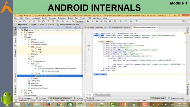 Android Studio Installation | Android | Session 2 |Aether смотреть онлайн