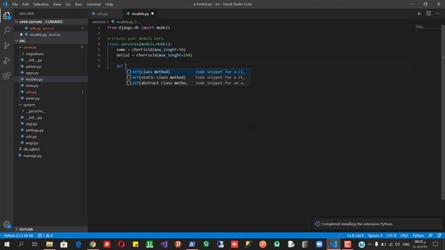 3 Creating Our App Models смотреть онлайн